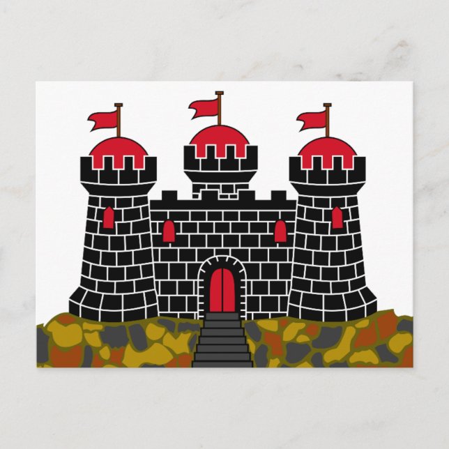 Flag of Edinburgh - SCOTLAND Postcard (Front)