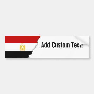 Flag of Egypt Bumper Sticker