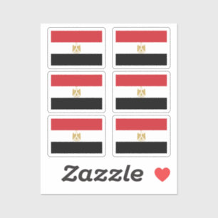 Flag of Egypt Collection pack of 6