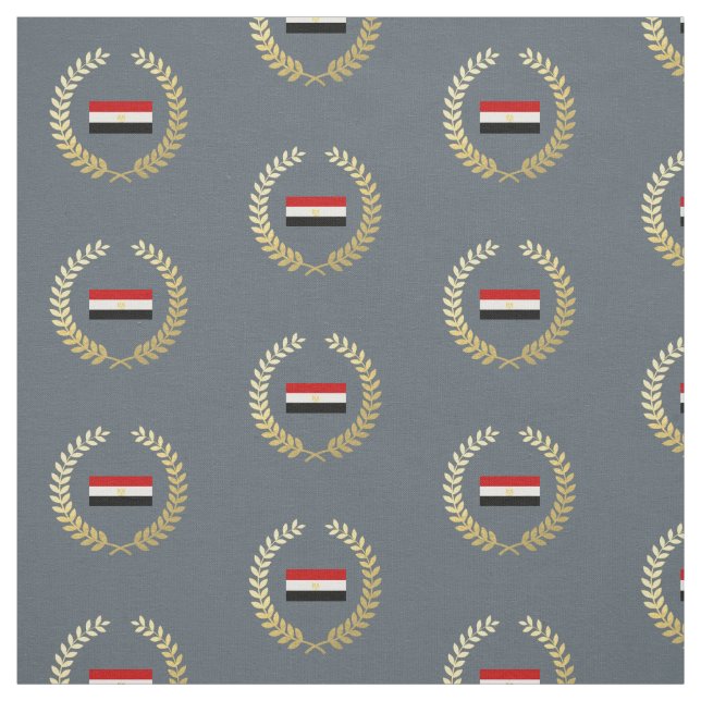 Flag of Egypt Fabric (Swatch)
