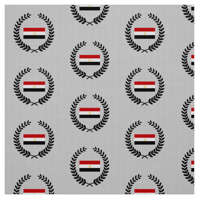 Flag of Egypt Fabric (Swatch)
