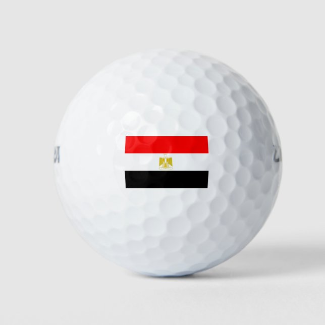 Flag of Egypt Golf Balls (Front)