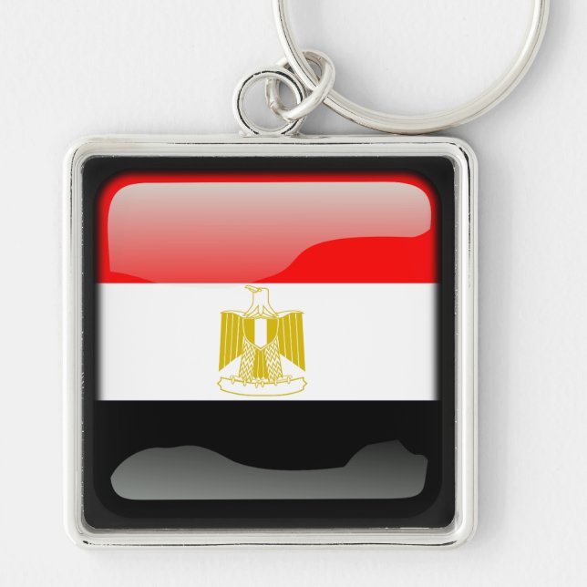 Flag of Egypt Keychain (Front)