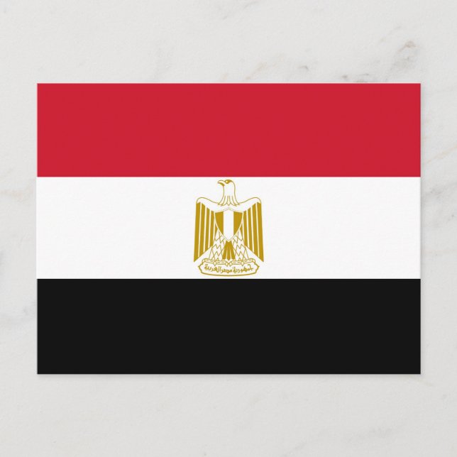 Flag of Egypt Postcard (Front)