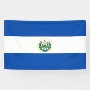 Flag of El Salvador Banner