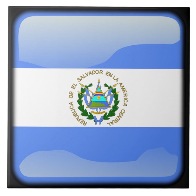 Flag of El Salvador Tile (Front)