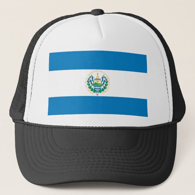 Flag of El Salvador Trucker Hat (Front)