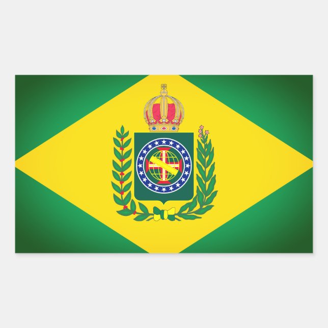 Flag of Empire of Brazil Sticker (Front)