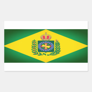 Flag of Empire of Brazil Sticker