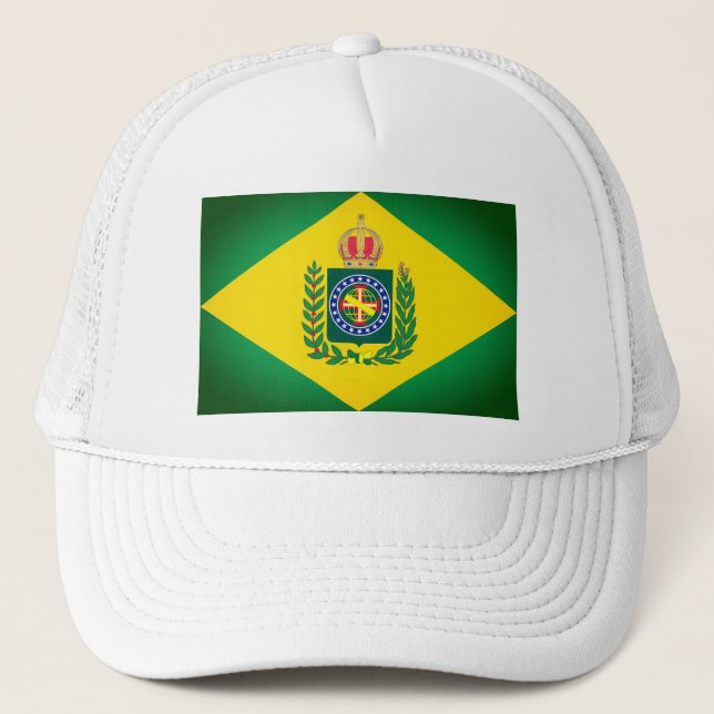 Flag of Empire of Brazil Trucker Hat (Front)