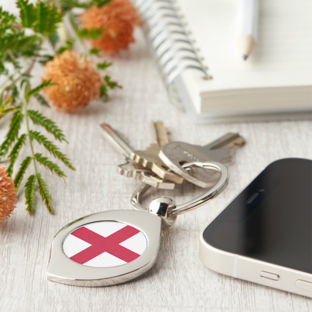 Flag of England Keychain (Side)