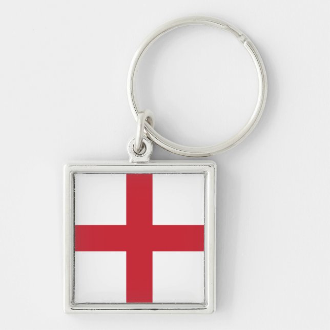 Flag of England Keychain (Front)