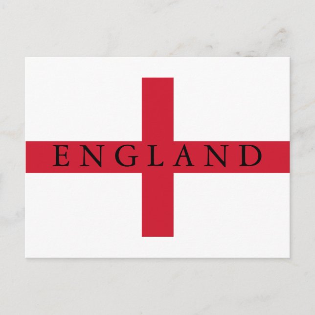 Flag of England Postcard (Front)