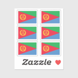 Flag of Eritrea Collection pack of 6