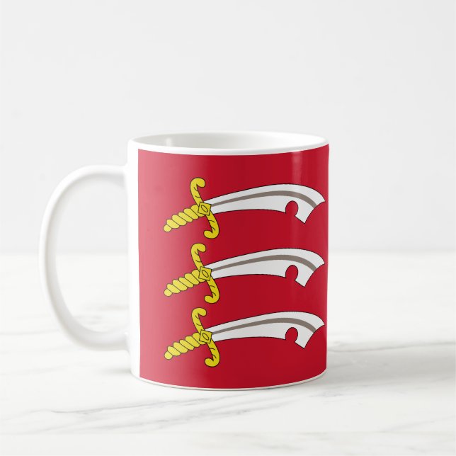 Flag of Essex Coffee Mug (Left)