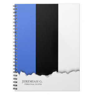 Flag of Estonia Notebook