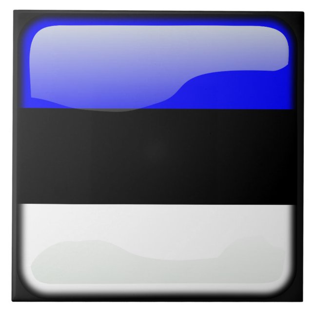 Flag of Estonia Tile (Front)
