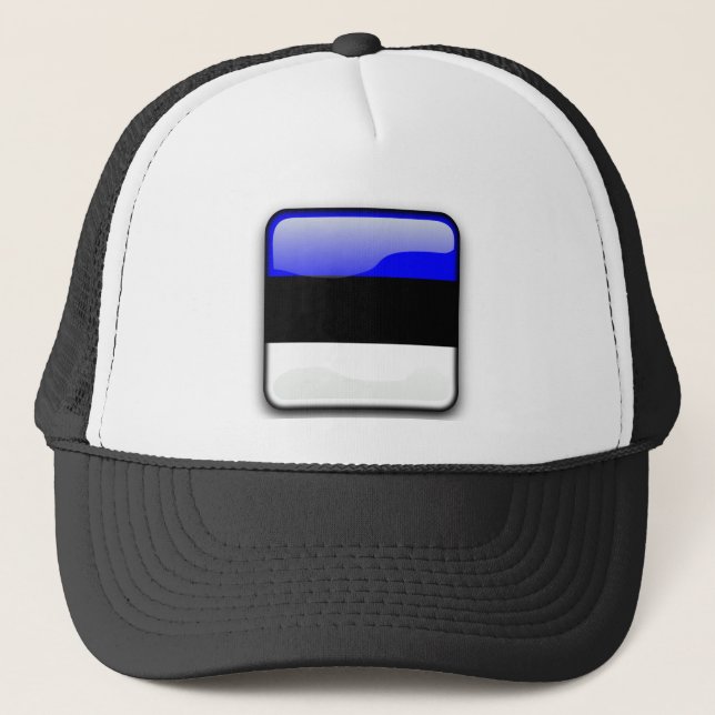 Flag of Estonia Trucker Hat (Front)