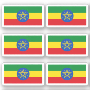 Flag of Ethiopia - a collection Sticker
