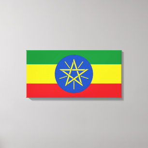 Flag of Ethiopia Canvas Print