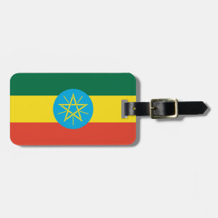 Flag of Ethiopia Easy ID Personal Luggage Tag