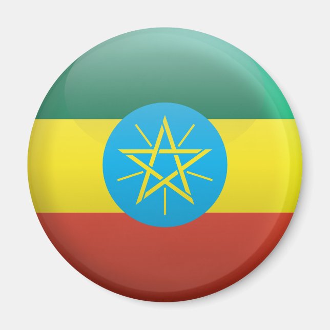 Flag of Ethiopia Magnet (Front)