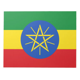 Flag of Ethiopia Notepad