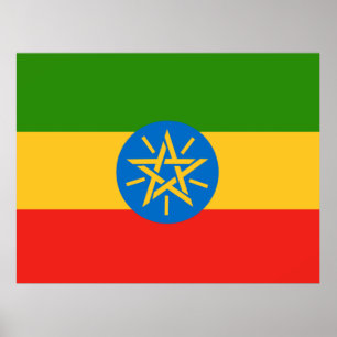 Flag of Ethiopia Poster