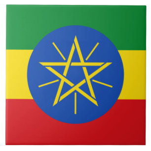 Flag of Ethiopia Tile