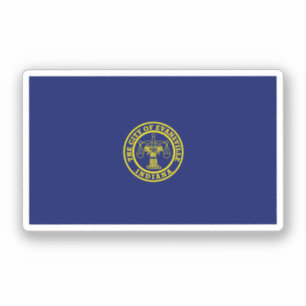 Flag of Evansville, Indiana