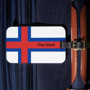 Flag of Faroe Islands Luggage Tag