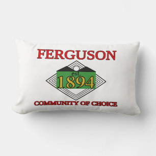Flag of Ferguson, Missouri Lumbar Pillow