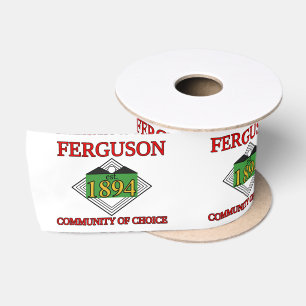 Flag of Ferguson, Missouri Satin Ribbon