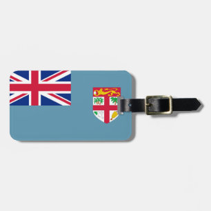 Flag of Fiji Easy ID Personal Luggage Tag