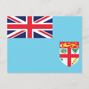 Flag of Fiji Postcard