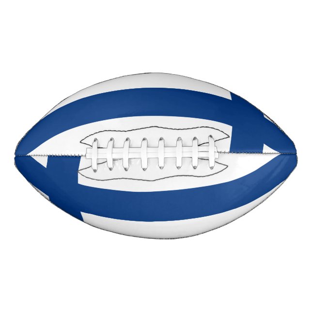Flag of Finland Blue Cross Suomi Football (Front)