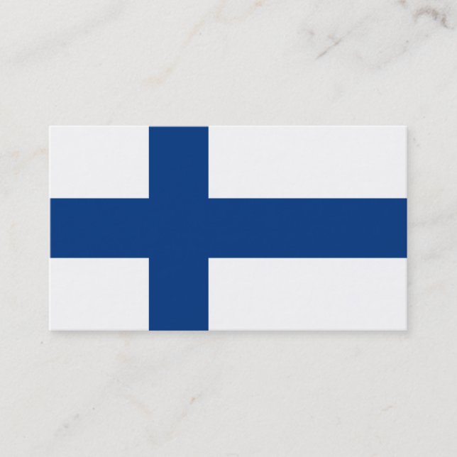Flag of Finland Business Cards (Front)
