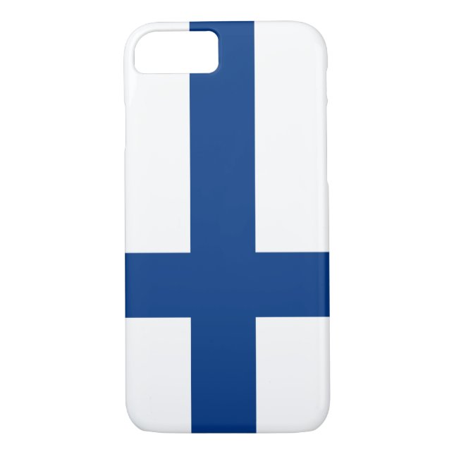 Flag of Finland Case-Mate iPhone Case (Back)