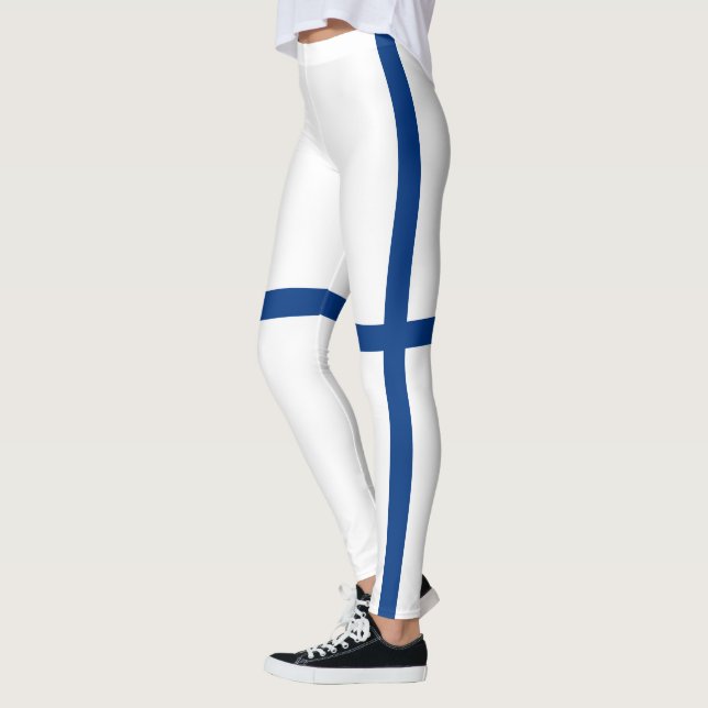 Flag of Finland Leggings (Left)