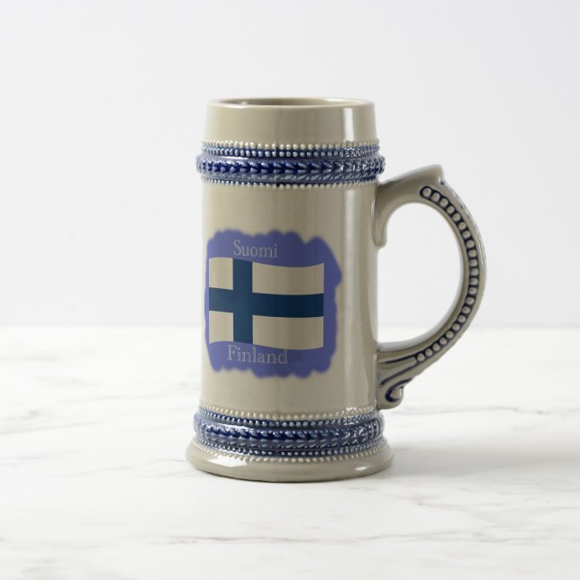 Flag of Finland  Mug (Right)