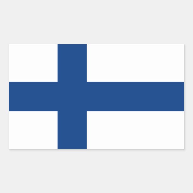 Flag of Finland Sticker (Front)