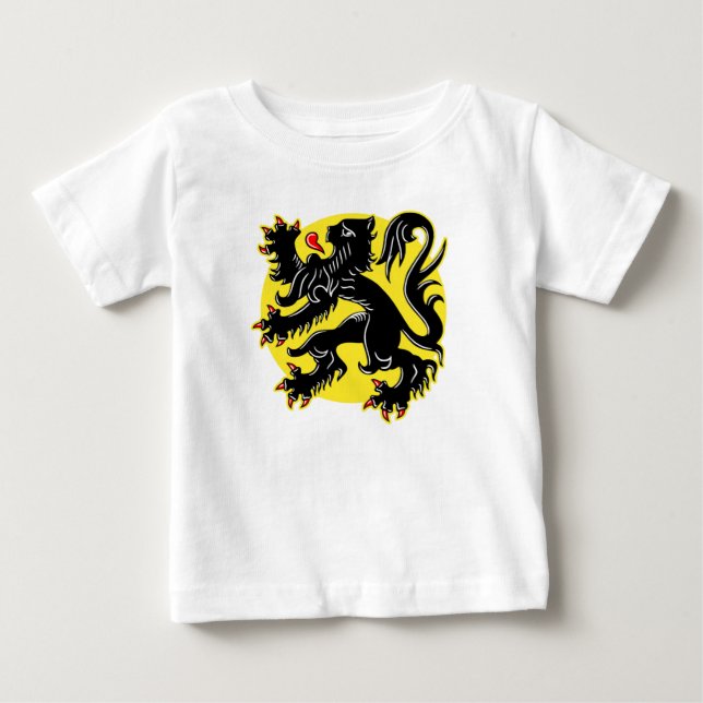 Flag of Flanders Baby T-Shirt (Front)