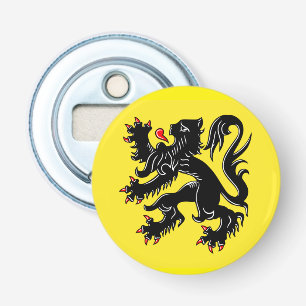 Flag of Flanders Bottle Opener