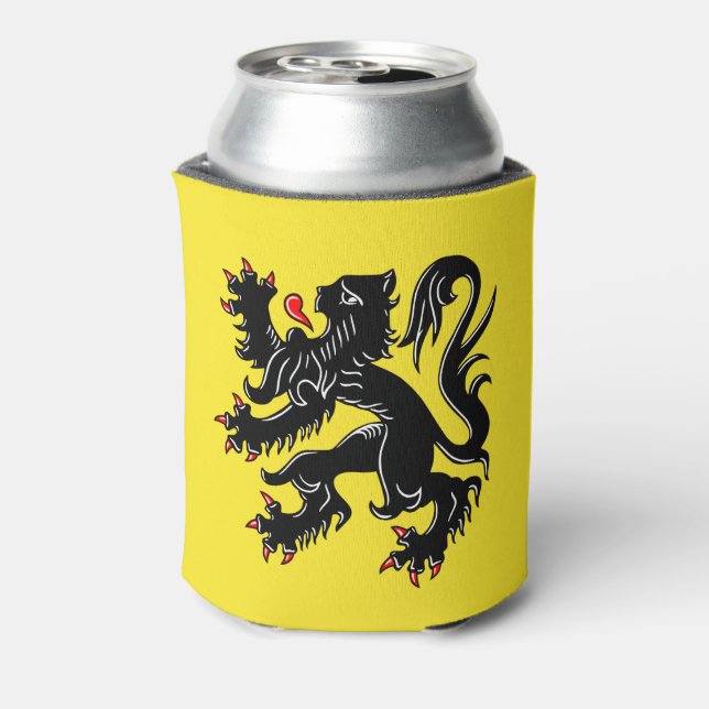 Flag of Flanders Can Cooler (Can Back)