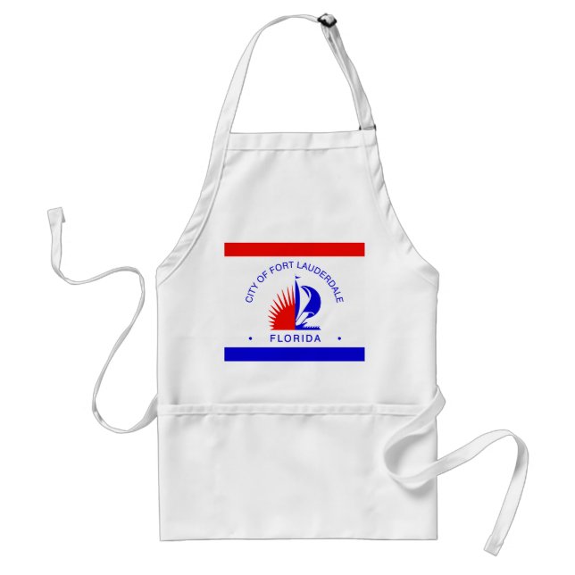 Flag of Fort Lauderdale, Florida Standard Apron (Front)