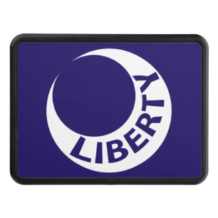 Flag of Fort Moultrie, South Carolina Trailer Hitch Cover