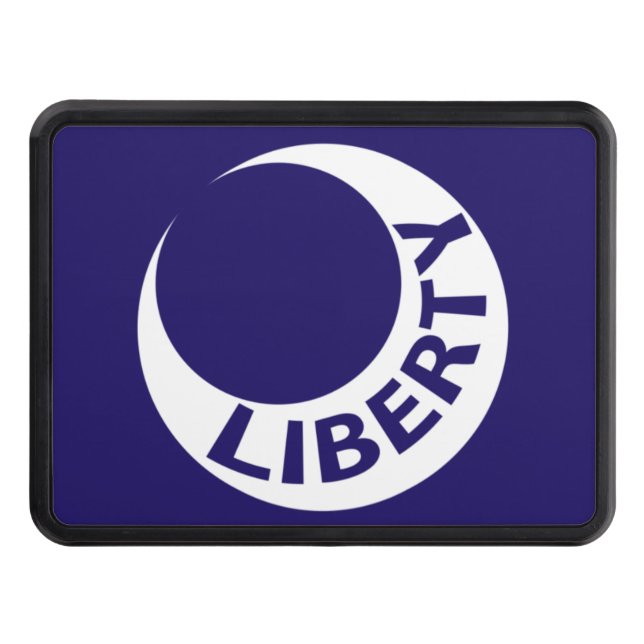 Flag of Fort Moultrie, South Carolina Trailer Hitch Cover (Front)