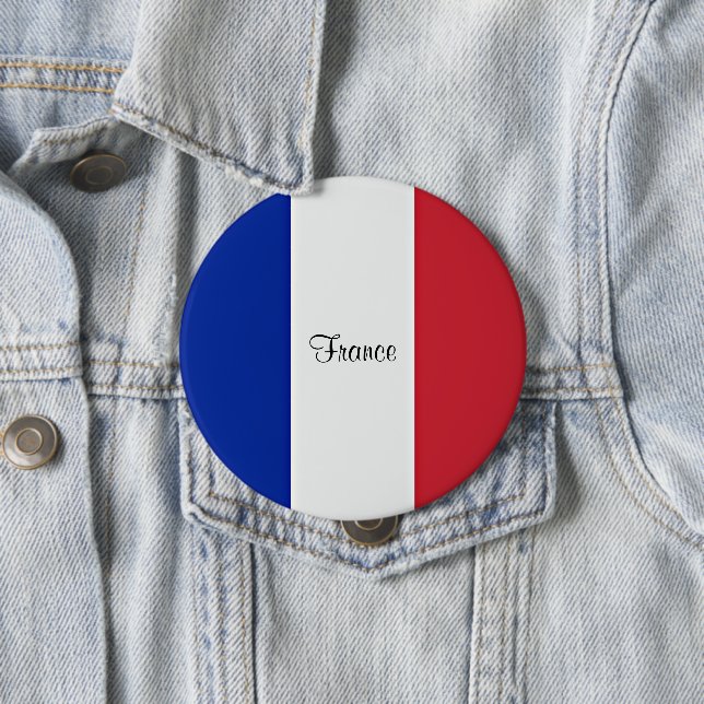 Flag of France  Button (In Situ)