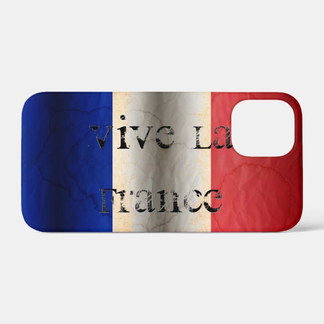 Flag of France Case-Mate iPhone Case (Back (Horizontal))
