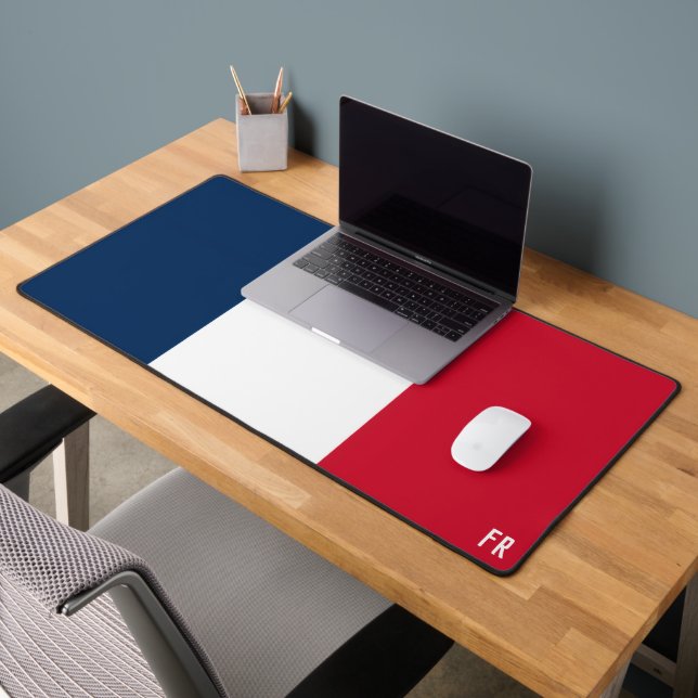 Flag of France Desk Mat (Office 2)